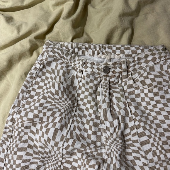 Simons Checkered Pants — S - Picture 2 of 4